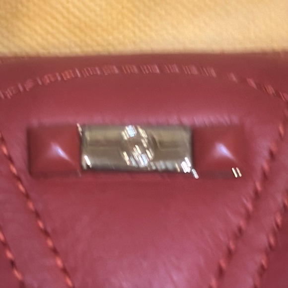 Valentino by Mario Valentino Cocoette Red Leather Bag - NWT - Picture 4 of 13